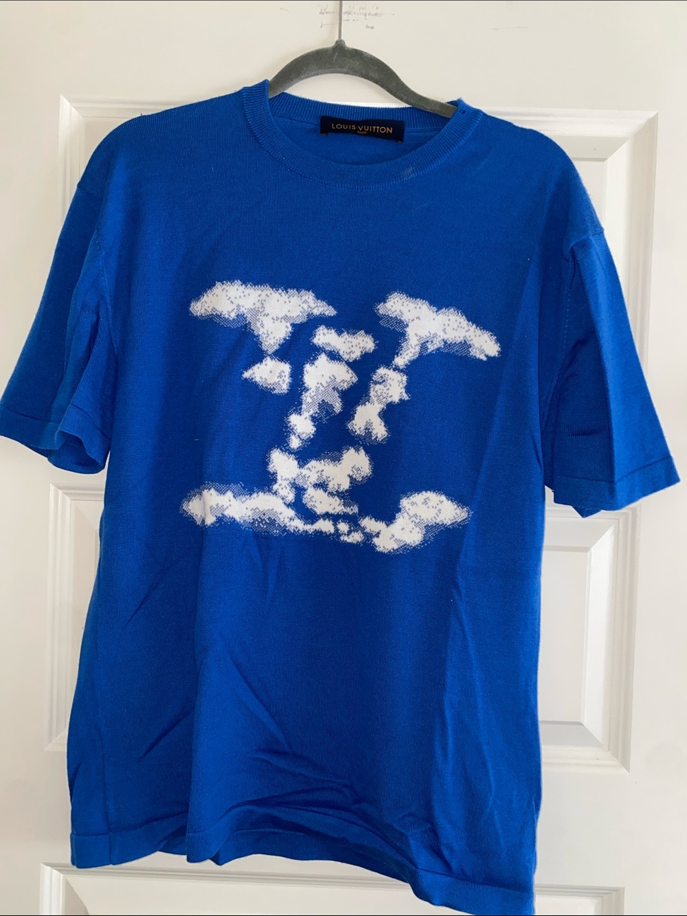 Louis Vuitton Royal Blue Cloud Monogram Tee
